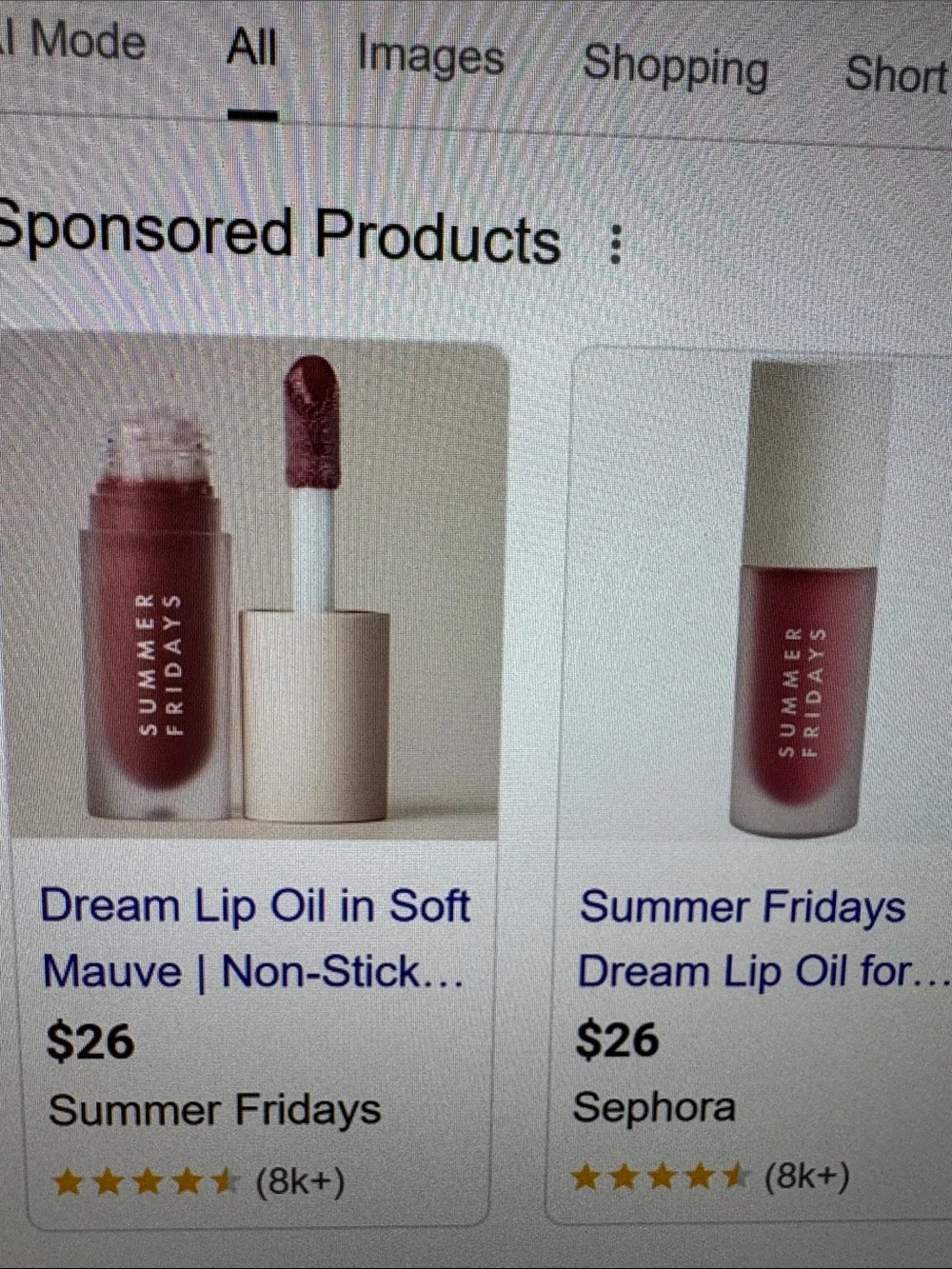 Summer Fridays hydrating lip